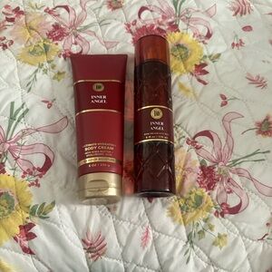 Bath & Body Works Inner Angel Body Cream and Mist - Red and Gold
